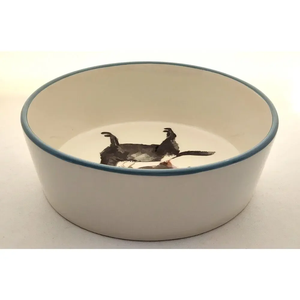 Dog Bowl-TAG-Ceramic-Large-Various Dog Breeds-